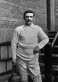Famous Cricketers Of The Past Prints: Cricketer, Devey