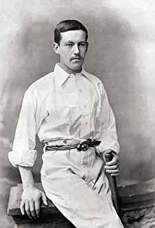 Douglas James Douglas Cricketer - Surrey Print
