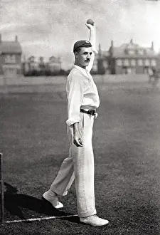 F.E. Smith Cricketer - Surrey Print