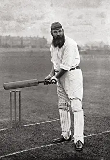Cricket History Prints: Cricketer, Grace