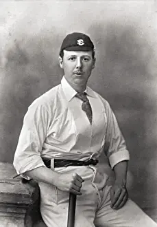 Robert Henderson Cricketer Print - Surrey