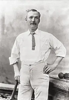Historical Cricket Players Prints: Cricketer, Humphreys