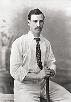 Historical Cricket Images Prints: Cricketer, Jackson