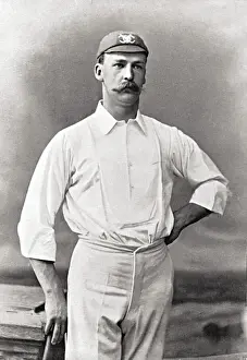 Early 20th Century Sport Prints: Cricketer, Key