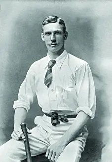 Old English Cricket Players Prints: Cricketer, Kitkat