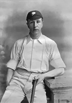Vintage Cricket Players Prints: Cricketer, Mitchell