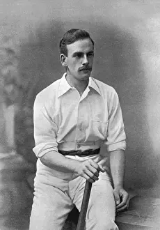 Historical Cricket Images Prints: Cricketer, Mounsey