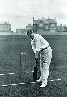 Vintage Cricket Players Prints: Cricketer, Newham