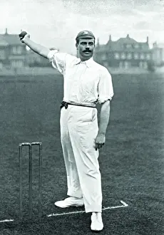 English Cricket Team History Prints: Cricketer, Parris