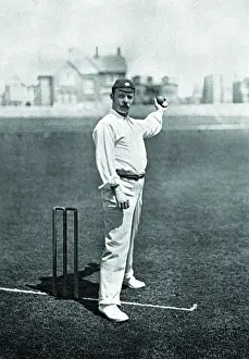 Historical Cricket Players Prints: Cricketer, Peel
