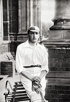 Historical Cricket Players Prints: Cricketer, Porter