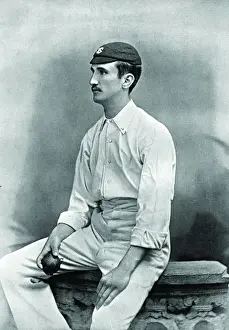 Historical Cricket Players Prints: Cricketer, Sharpe