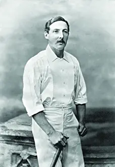 Historical Cricket Images Prints: Cricketer, Shuter