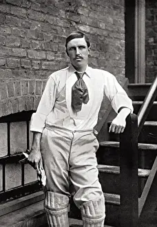 Australian Cricket History Prints: Cricketer, Trott