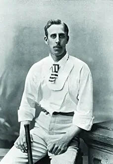 Famous Cricketers Of The Past Prints: Cricketer, Tunnicliffe