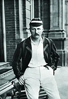Historical Cricket Images Prints: Cricketer, Vernon