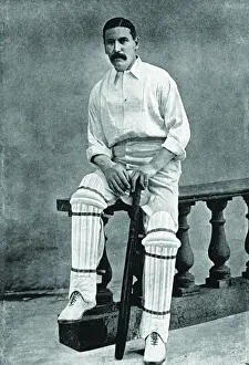 Cricket History Prints: Cricketer, W. W. Read
