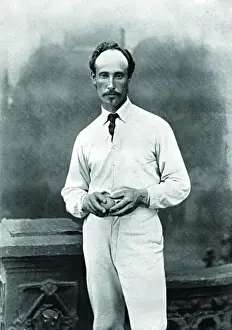 Watson A. Watson Print - Lancashire Cricketer