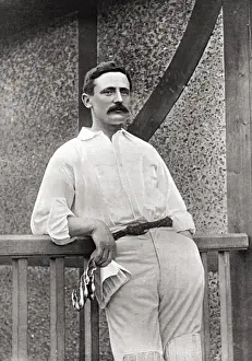 Lancashire Cricketer Prints: Cricketer, Whiteside