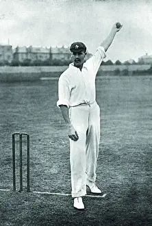 Cricket History Prints: Cricketer, Wright