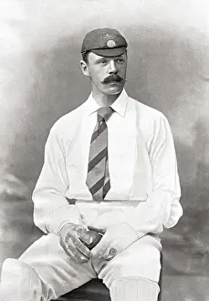 Vintage Cricket Players Prints: Cricketer, Wynyard