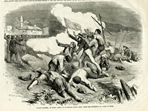 Crimean War, Russian soldiers at Hango Crimean War, Russian soldiers at Hango