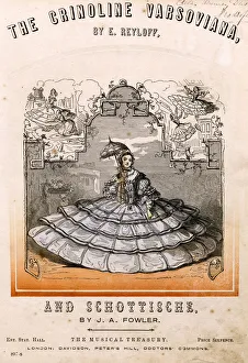 The Crinoline Varsoviana by Royloff & Schottische by Fowler The Crinoline Varsoviana by Royloff & Schottische by Fowler