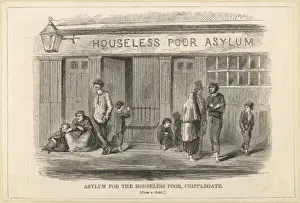Old London Hospitals Prints: Cripplegate Asylum