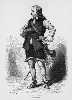 17th Century Statesman Prints: Cromwell / Cooper