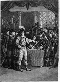 Cromwell dissolving the Long Parliament Cromwell dissolving the Long Parliament