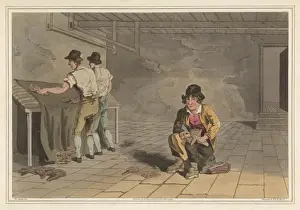 Historical Textile Industry Prints: Croppers and a Freemer