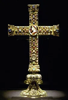 Cross of Lothair II. Aachen Cathedral Treasury. Germany Cross of Lothair II. Aachen Cathedral Treasury. Germany