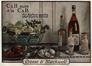 Crosse & Blackwell - Vinegars and Oils Crosse & Blackwell - Vinegars and Oils