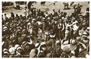 Syrian Arab Festival Print circa 1930s