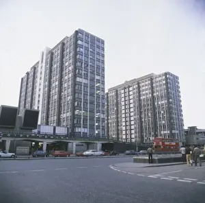 British Modernist Architecture Prints: Croydon Office Blocks