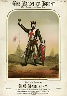Medieval War Art Prints: A CRUSADER