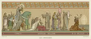Crusades History Prints: Crusaders Idealised