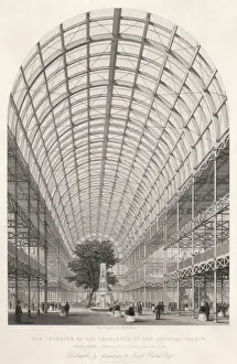 Central London Architecture Prints: Crys Palace Transept