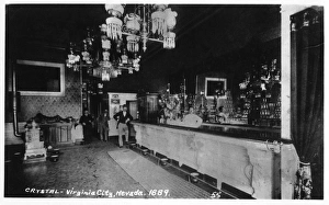 Crystal Saloon, Virginia City, Nevada, USA Crystal Saloon, Virginia City, Nevada, USA
