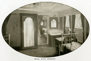 The Cunard Liner RMS Mauretania - Regal Suite Bedroom The Cunard Liner RMS Mauretania - Regal Suite Bedroom