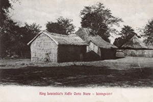 Curio Store, Livingstone, Barotseland, Northern Rhodesia Curio Store, Livingstone, Barotseland, Northern Rhodesia