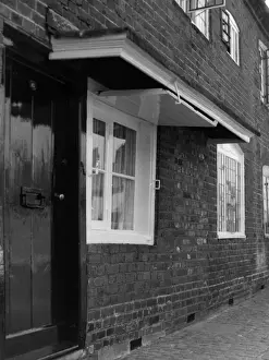Architectural Details UK Prints: Curious Window Shutter