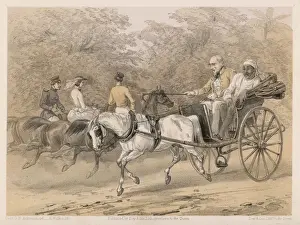 Vintage Railway Scene Prints: Curry&rice / Station Doc