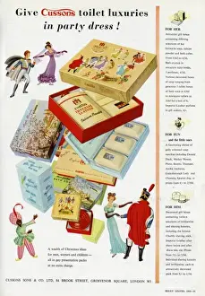 Pauline Baynes Illustrations Prints: Cussons Soap advertisment