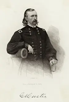 Prints of George A Custer American soldier probably circa 1863 Battle At Little Bighorn Prints: Print of George A Custer circa 1863