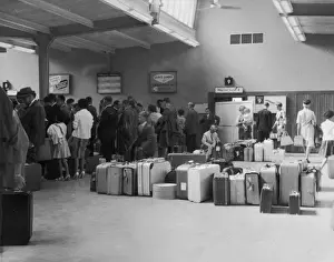 London Heathrow Airport Scenes Prints: Customs at Heathrow