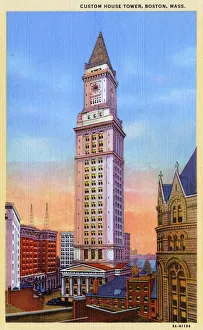 Customs House Tower - Boston, Massachusetts Customs House Tower - Boston, Massachusetts
