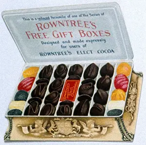 Early 20th century Rowntrees Elect Chocolates Print
