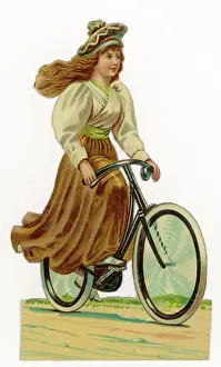 Vintage Cycling Images Prints: Cycling Scrap