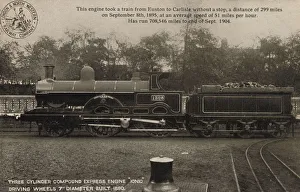 Three cylinder compound express engine, Ionic Three cylinder compound express engine, Ionic